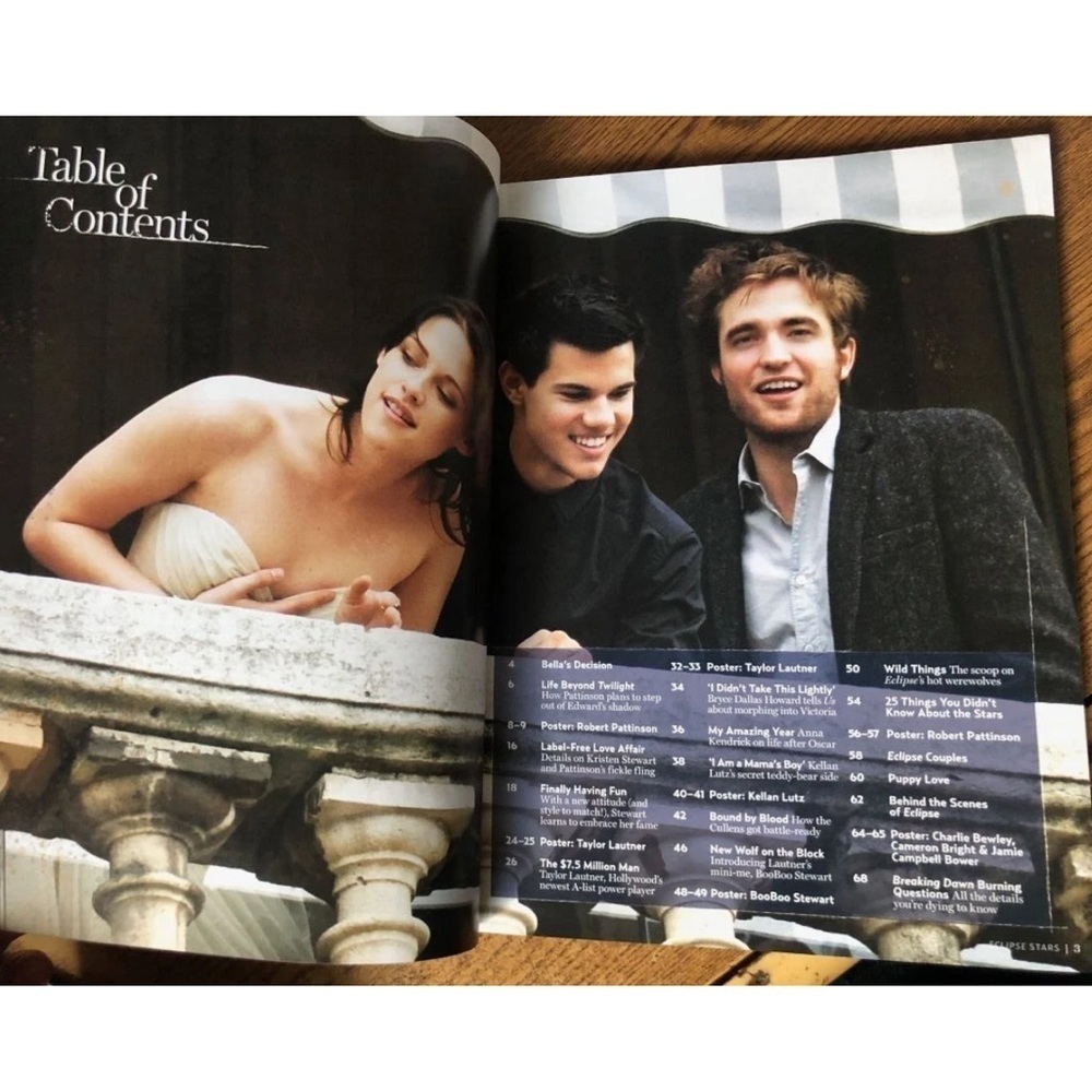 Vintage The Sexy Stars Of Twilight Eclipse Collector's Edition US Magazine - Picture 4 of 9